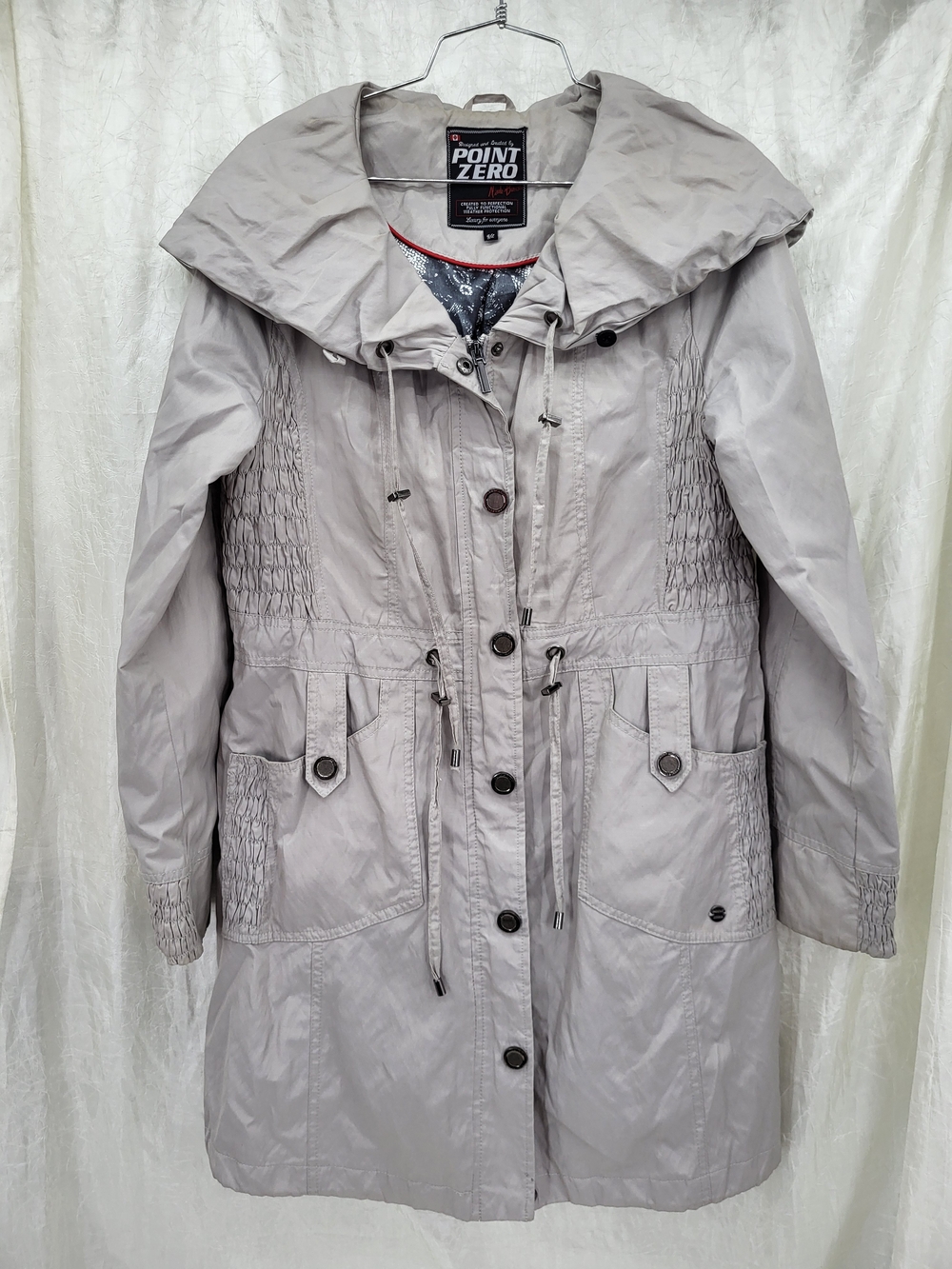 Point Zero Nicole Benisti Trench Coat Rain Coat